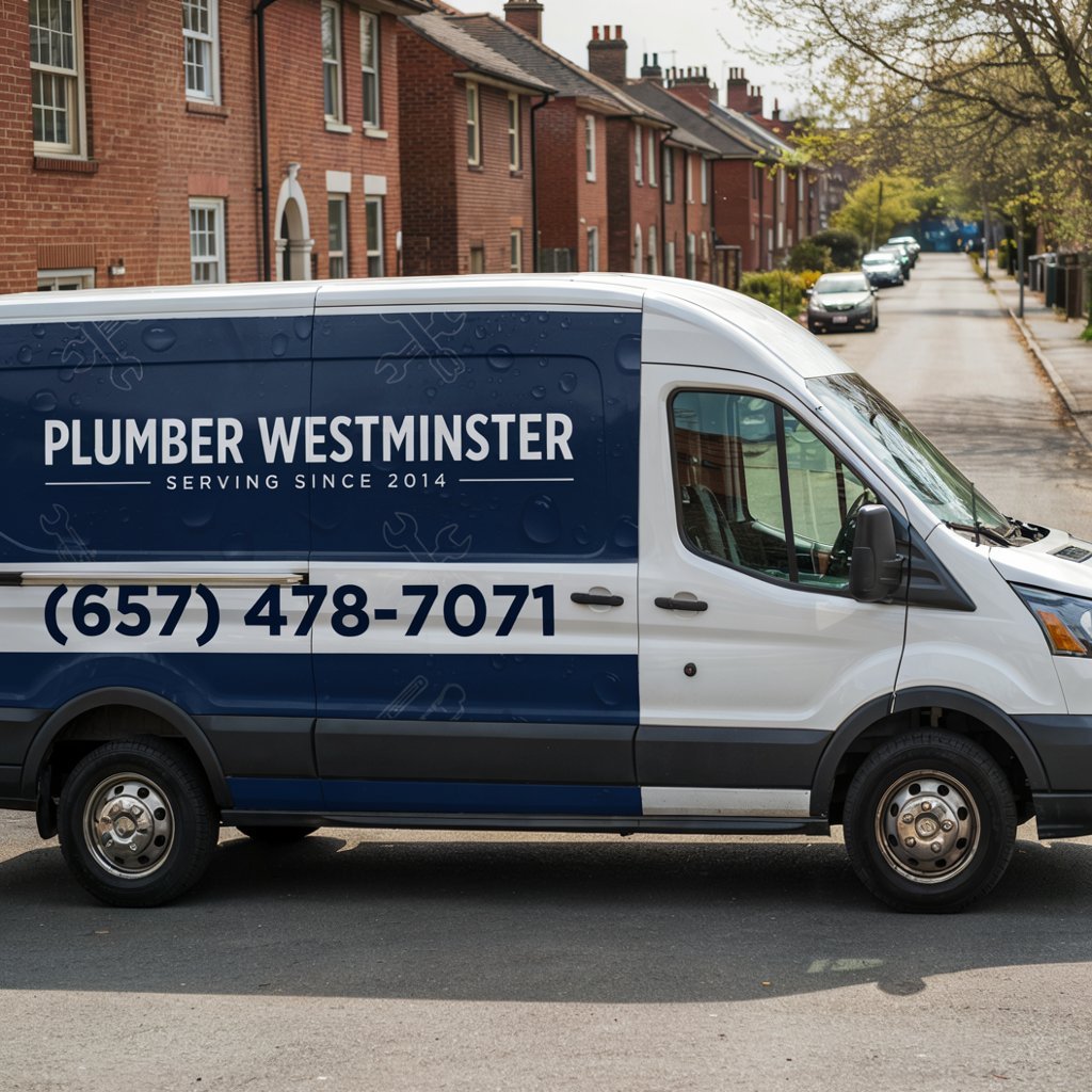 plumber westminster company van